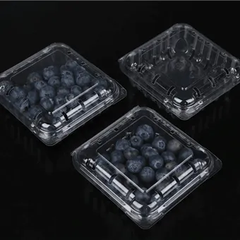 بسته بندی تاشو بلوبری جعبه بسته بندی میوه تازه برش خورده بسته بندی میوه بسته بندی ظروف میوه تاشو بلوبری