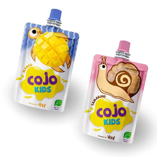 کیسه های دهانه پوره میوه