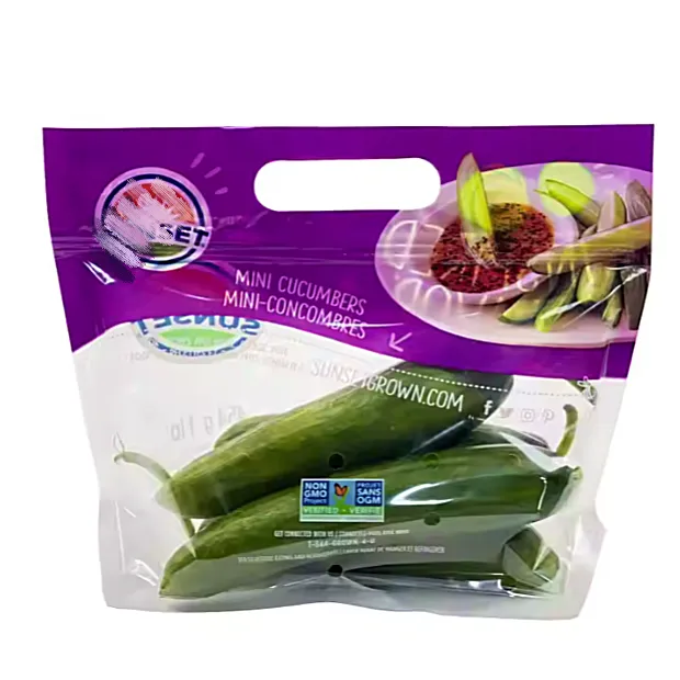 کیسه بسته بندی سبزیجات برای خیار